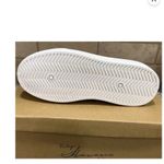 NEW Vintage Havana Lexa Olive Star Casual Womens Sneakers White/Gold/Green 8 White Photo 5