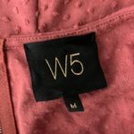 W5 Anthropologie  Beige Button Back Top Small Soft Knit Slouchy Photo 3