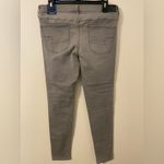 American Eagle New NWT Gray Wash Low Rise Super Stretch Jeggings Size 10 Photo 1