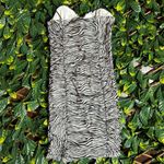 Forever 21  Zebra Bodycon Mini Dress Size Small NWT Photo 2