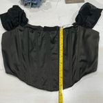 Tic Toc Black Corset with see through thick straps size‎ M Photo 3