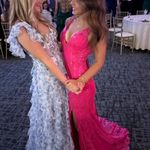 Pink prom dress Size 0 Photo 2