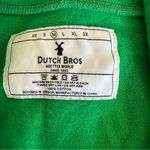 Dutch Bros Green Cotton Hoodie Size M Photo 2