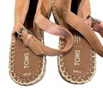 Toms Monica Pink Suede Wedge Espadrilles Photo 12