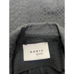 Akris Punto  Size 12  Seersucker Jacket Blazer Black Classy Professional Photo 4