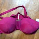 Terra & Sky  NEW 3X Pink Underwire Bikini Swim Top in Deep Pink Fuchsia Photo 0
