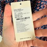 Pepe Jeans Navy Floral Sleeveless Button-Front Dress with Pockets Photo 11