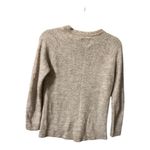 Abercrombie & Fitch Light Brown / Beige Sweater Shirt Top with Zipper Detail XS Photo 4