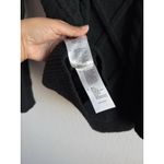 Vamtac Cable Knit Sweater Women's Sz XS Black Crew Neck Pullover Casual Classic Photo 7