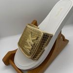 Michael Kors Logo Glitter Sandals Photo 3