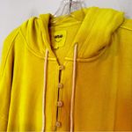 Aerie  Beach Weekend Quarter Button Oversized Hoodie‎ Women's Large Chartreuse Photo 5