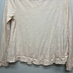 Gap  Embroidered Cottagecore Bohemian Soft Girl Romantic Cotton Top Womens Medium Photo 7