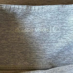 Outdoor Voices  Size Small Color Block Leggings Oatmeal Gray Photo 3