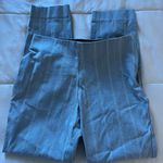 A New Day  Women's Gray Striped Ankle Pants Photo 3