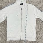 Dolce & Gabbana Vintage Full Zip White Hoodie Jacket Medium Designer 2003 Photo 7