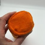 Stila Orange Terry Star Zip Cosmetic Pencil Bag Case Photo 3