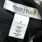 White House | Black Market  WHBM Black Ankle Crop Dress Pants 6 Photo 3