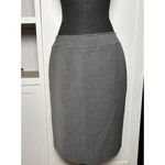 Tahari  Arthur S. Levine Womens Grey Pencil Skirt Size 8 Office Business‎ Casual Photo 6
