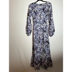 Fate Bohemian Purple Floral Maxi Dress Size XS Photo 6