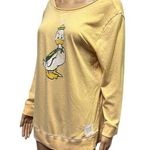 The Original Retro Brand  Yellow Puddles Oregon Ducks 3 Quarter Sleeve Tee Large Photo 0