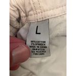 Almost Famous  Shorts Womens Large White Drawstring Elastic Waist Flap Pockets Photo 5