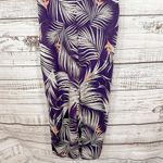 Tavik Swimwear Off Duty Tropical Print Pocket Jumpsuit, EUC, Small, MSRP $198 Purple Photo 4