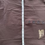 Burberry woman’s embroidered logo polo shirt size S brown Photo 8