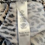 White House | Black Market leopard print elbow sleeve fitted crewneck sweater S Photo 6