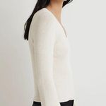 Madewell Mdwll Flared-Sleeve V-Neck Sweater $92 Photo 3