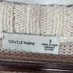 Gentle Fawn  SoHo TriTone Colorblock Pullover Sweater Tan Cream Small Photo 10