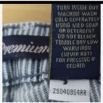 ZCO Jeans Premium Blue Striped Denim Jean Shorts Distressed Junior Size 1 Cotton Photo 8