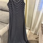 Alythea  Dress blue and white maxi Photo 6