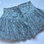 Free People  | FP One | Blossom Mini Skort in Ditzy Lake Combo Blue Size Small Photo 4