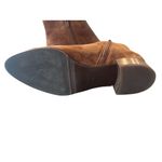 Vaneli Talia Women's Brown Suede Ankle Booties Size 8 Casual Zip Photo 4