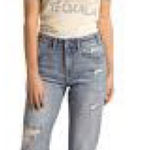 Rock & Roll Cowgirl  Light Blue Straight Leg Jeans Photo 0