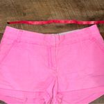 J.Crew  Chino Broken-In 100% Cotton Hot Pink Women's Shorts Photo 1