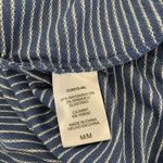 Hilary Radley  Dress‎ Medium Blue Striped Short Sleeve Workwear Classic Photo 5