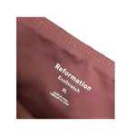 Reformation EcoStretch Leggings Size XL Brown Sienna Full Length High Waisted Photo 4