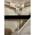 easel 100% Cotton Floral Heart Sweatshirt in Khaki Size S Photo 7