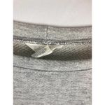 Caslon  Plaid Ruffle bottom mixed media crew neck sweater S Photo 2