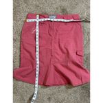 Salomon  Women’s Activewear Pink Ruffle Skirt Y2K 8 Low rise Cargo Belt Loops 90s Photo 9
