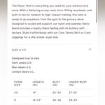 FORM NEW NWT Racer Tank & Tennis Skirt Pink Photo 12