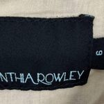 Cynthia Rowley | Size 6 | Linen Tribal Ink Splatter Print Boho Sheath Dress Photo 4