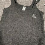 Calvin Klein CK One Plush Sleep Bra Top NWT Size S - Dark Grey Photo 4