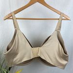 Bali  Nude 3811 One Smooth U Lightly Lined Underwire Full Cover Bra 38DDD 38F Photo 2