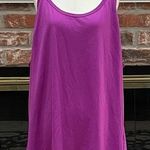 Roaman’s Solid fuschia spaghetti strap camisole / 30W / Excellent condition Photo 0