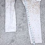 Zyia Active White Stay Gold Light N Tight High Rise 7/8 Leggings Size 14-16 Photo 5