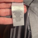 Sandra Darren  SHEATH ZIPPER BACK GRAY WHITE STITCHED FRONT  DRESS Photo 5