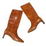 Emerson Fry Lou Walking Boot – Cognac Croc, Women’s Size 40 (US 9.5–10) Brown Photo 5