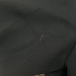 DKNY  Blue & Black Embellished Structured Colorblock Top size medium Photo 3